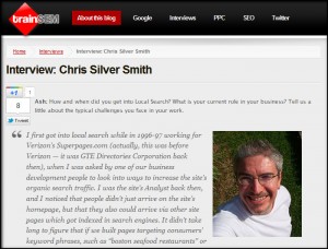 Chris Silver Smith Interview