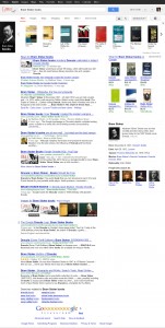 Google Logo - Bram Stoker Customized Search Results Page