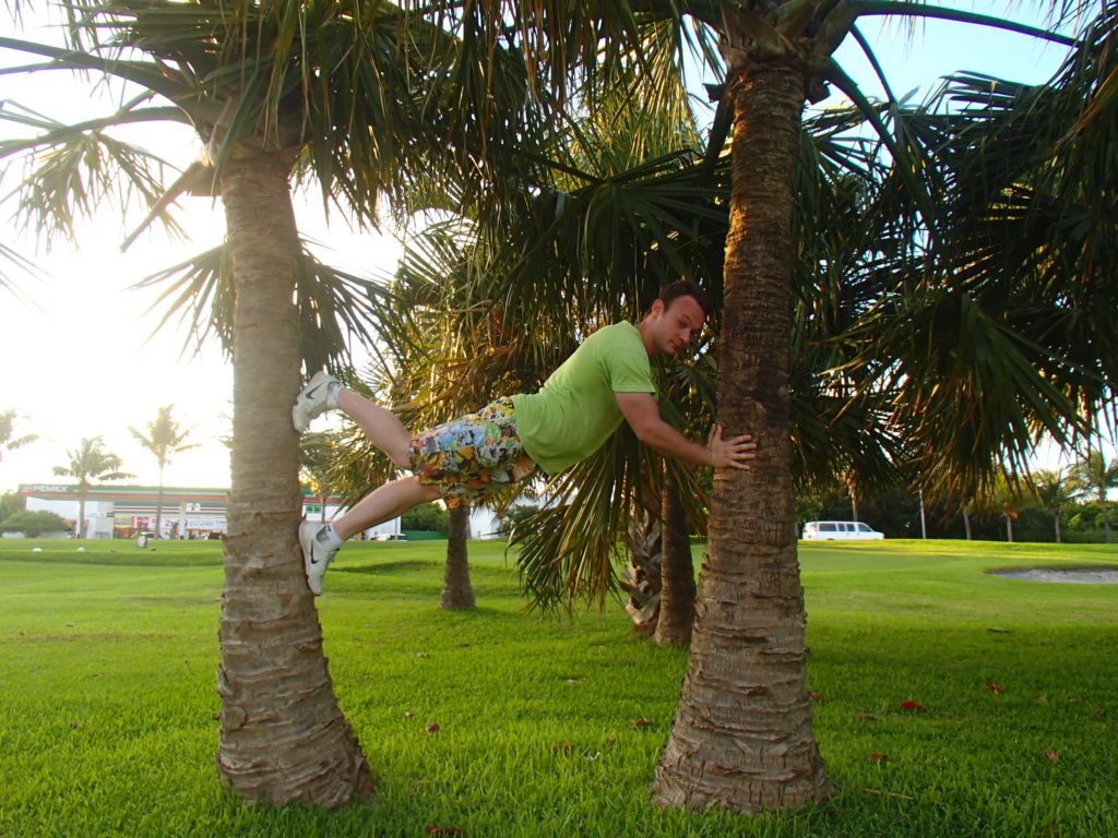 Mike, on vacation in Mexico.